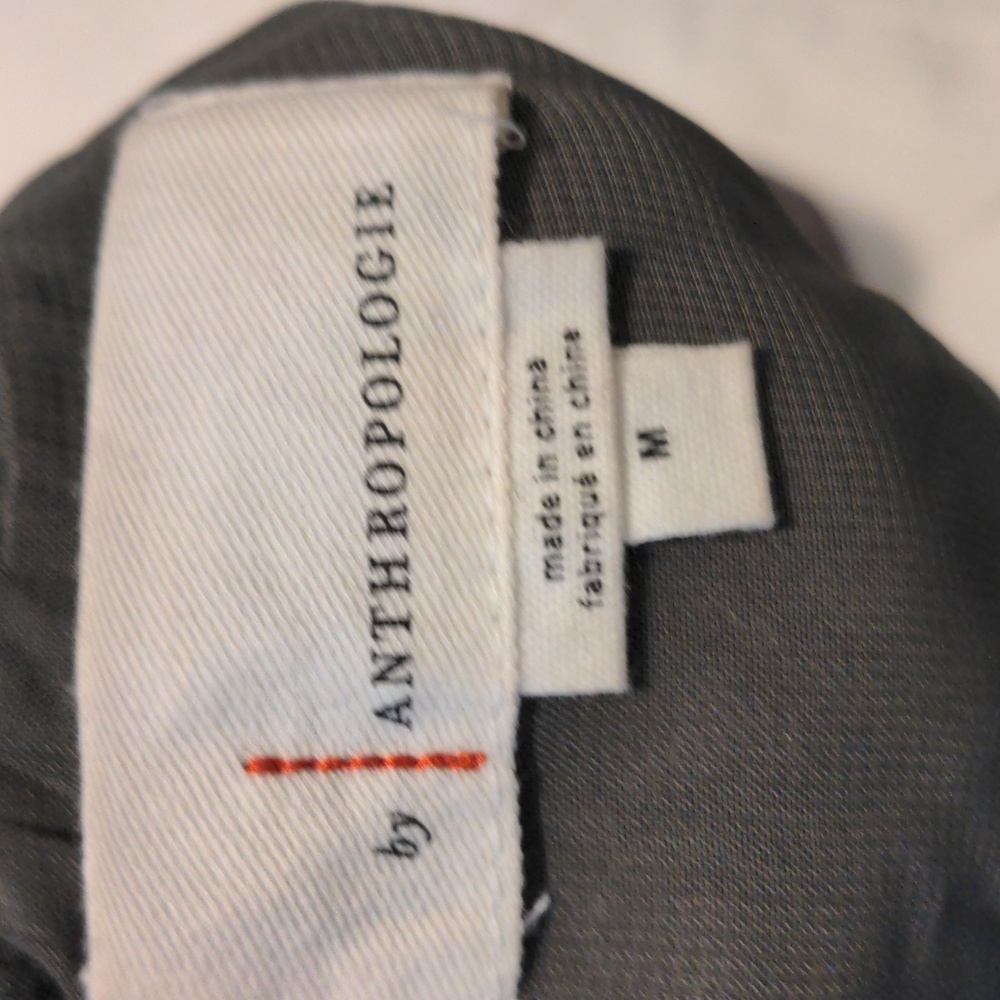 Anthropologie Nisa Olive Jogger sleeveless jumpsuit - Picture 3 of 5